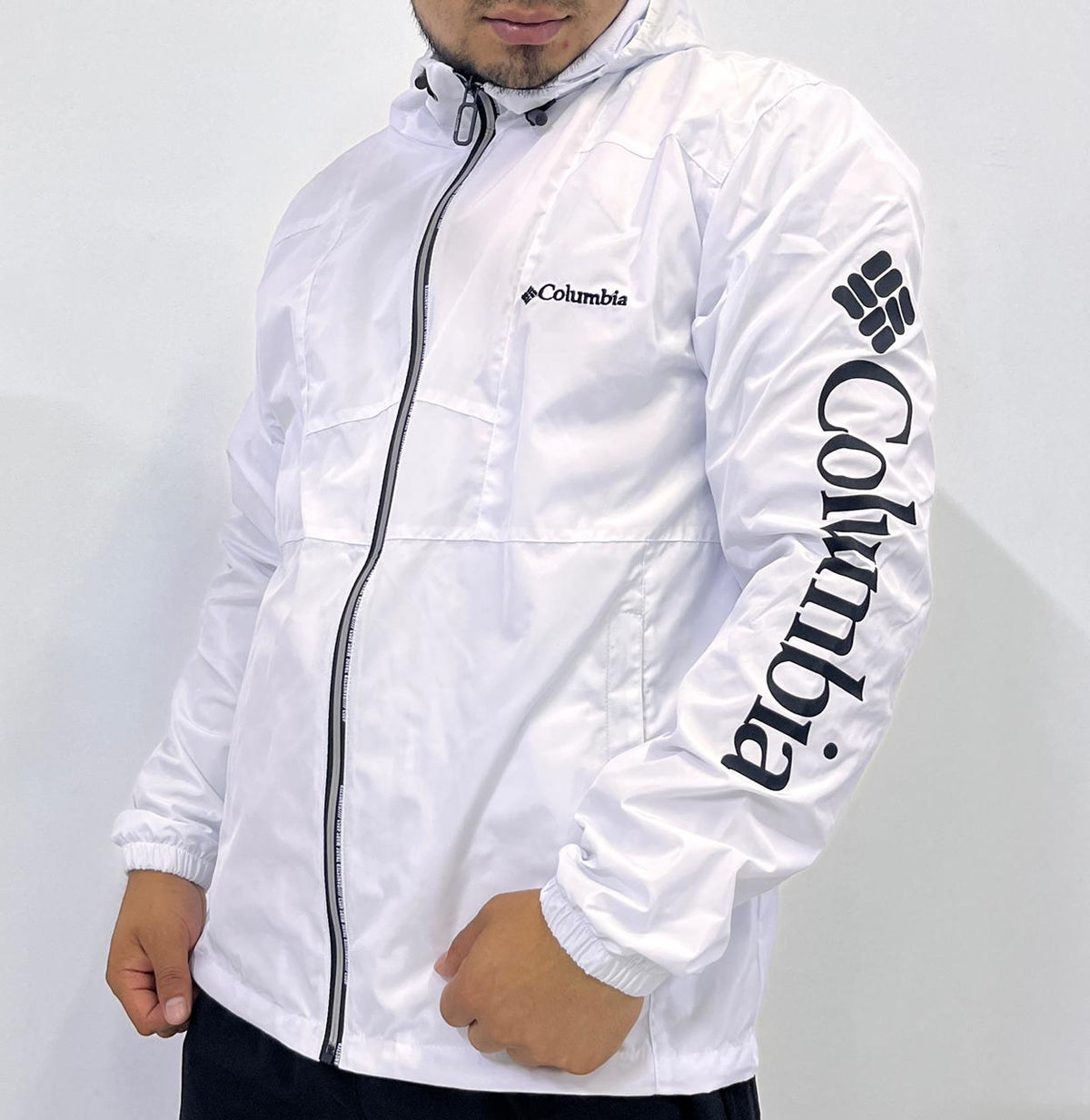 Cortaviento COL Hombre Impermeable con Capucha