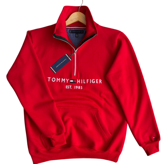 Polera TH Hombre Medio Cierre