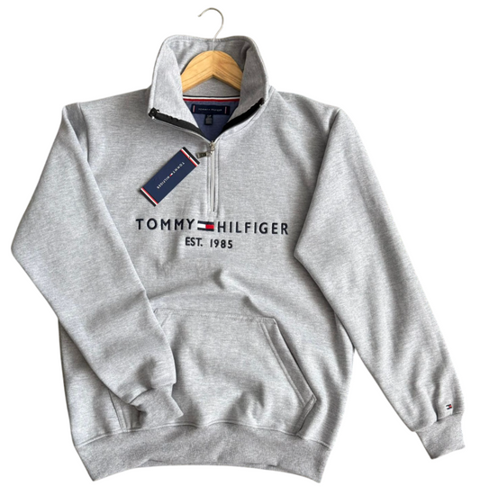 Polera TH Hombre Medio Cierre