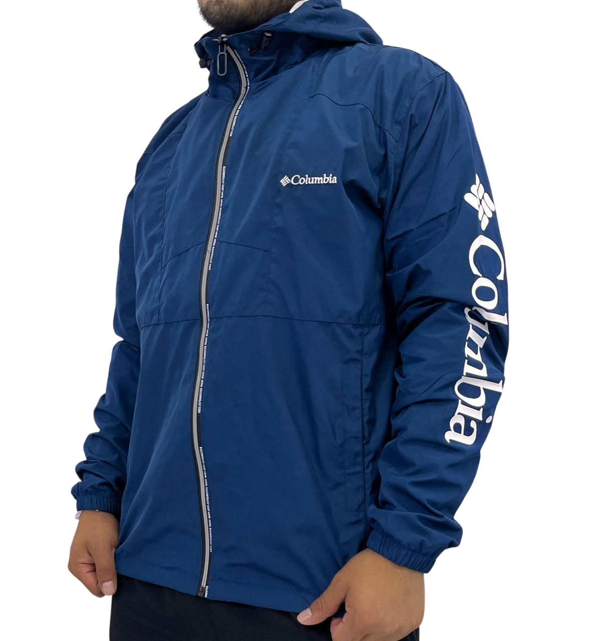Cortaviento COL Hombre Impermeable con Capucha