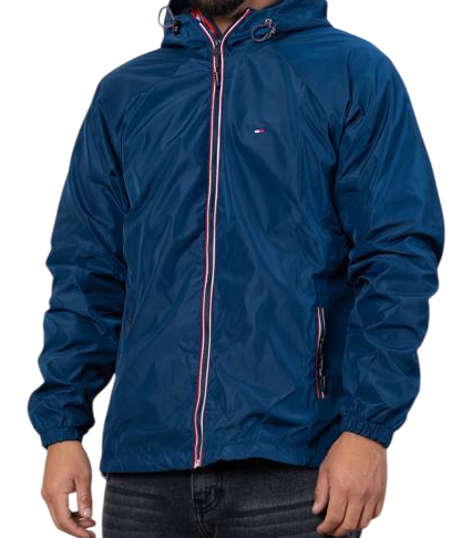 Casaca TH Hombre con Capucha Impermeable