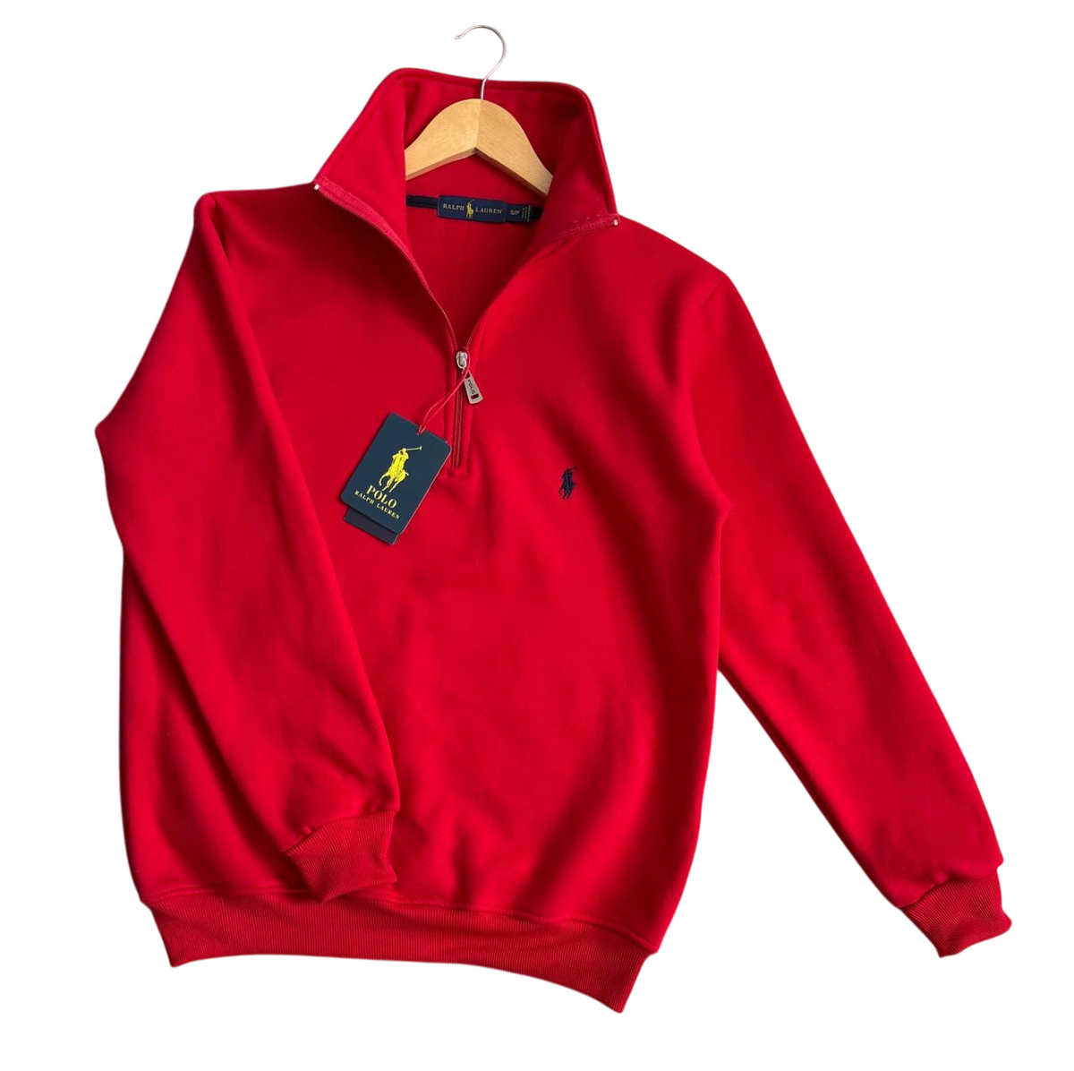 Polera RL Hombre Medio Cierre