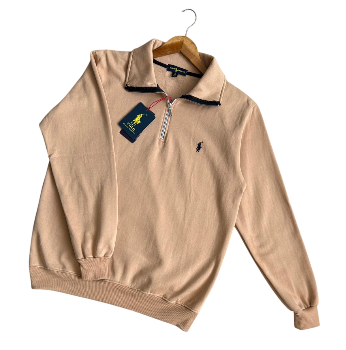 Polera RL Hombre Medio Cierre