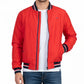 Casaca TH Hombre Acolchada Impermeable Rojo