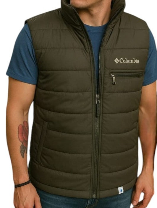 Chaleco COL Hombre Importado Verde Oscuro