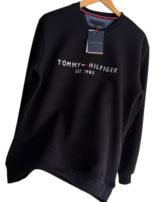 Polera TH Hombre Cuello Redondo Azul Marino
