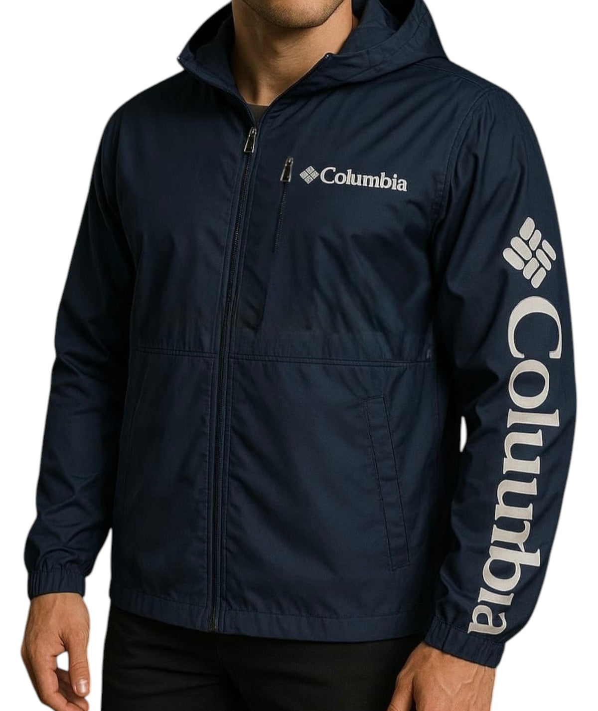 Cortaviento COL Hombre Impermeable con Capucha