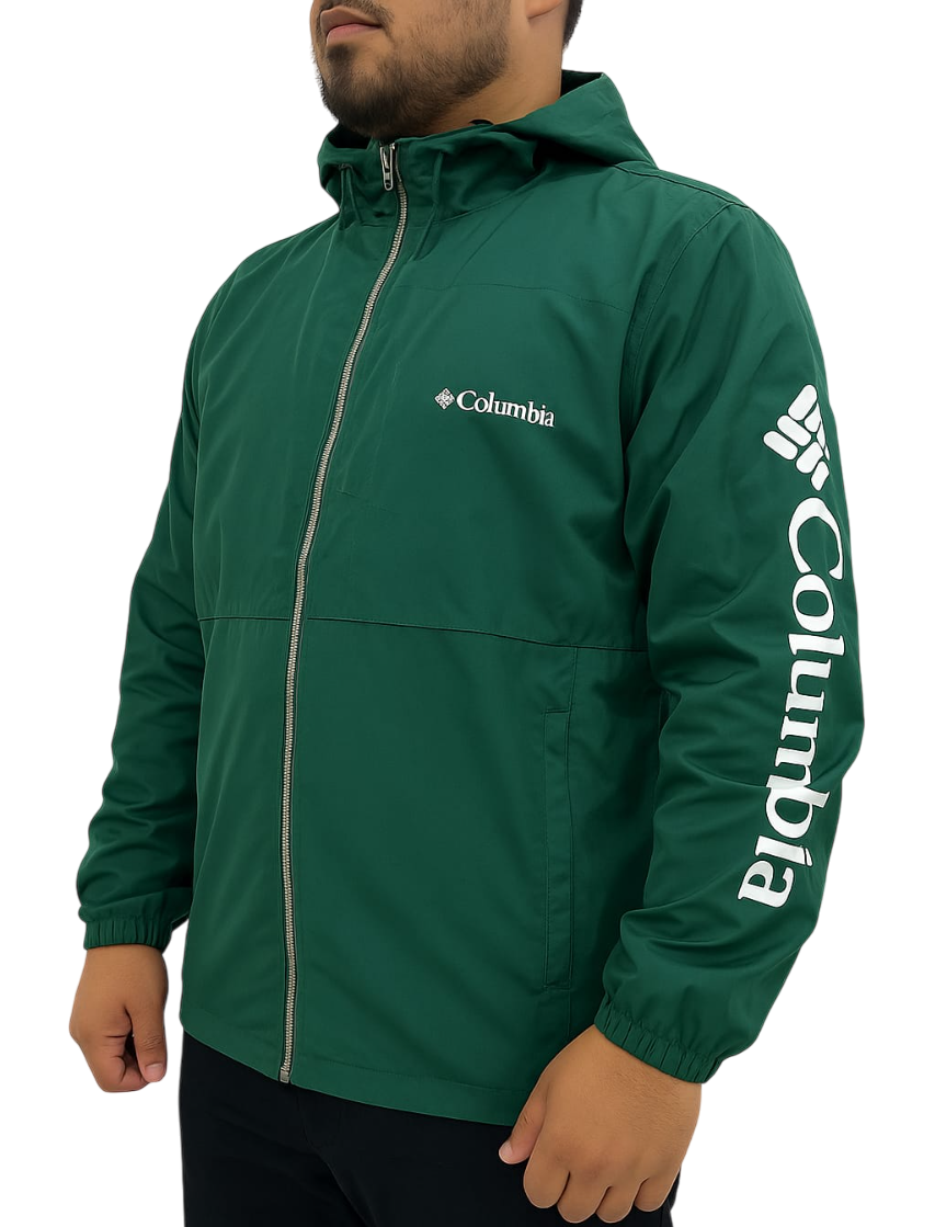 Cortaviento COL Hombre Impermeable con Capucha