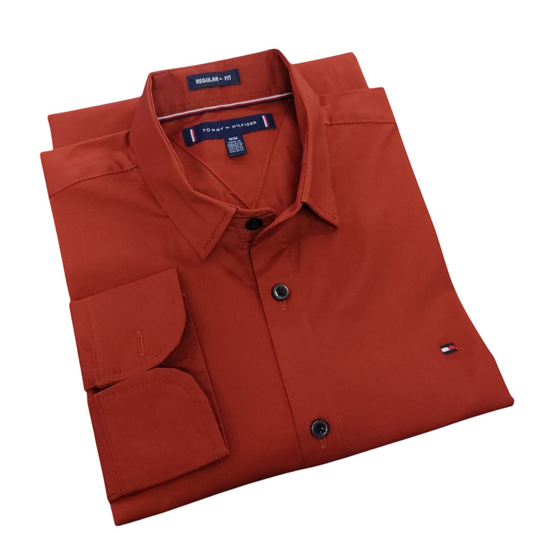 Camisa TH Hombre Manga Larga