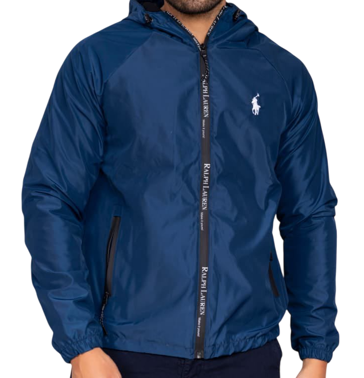 Cortaviento RL Hombre con Capucha Impermeable