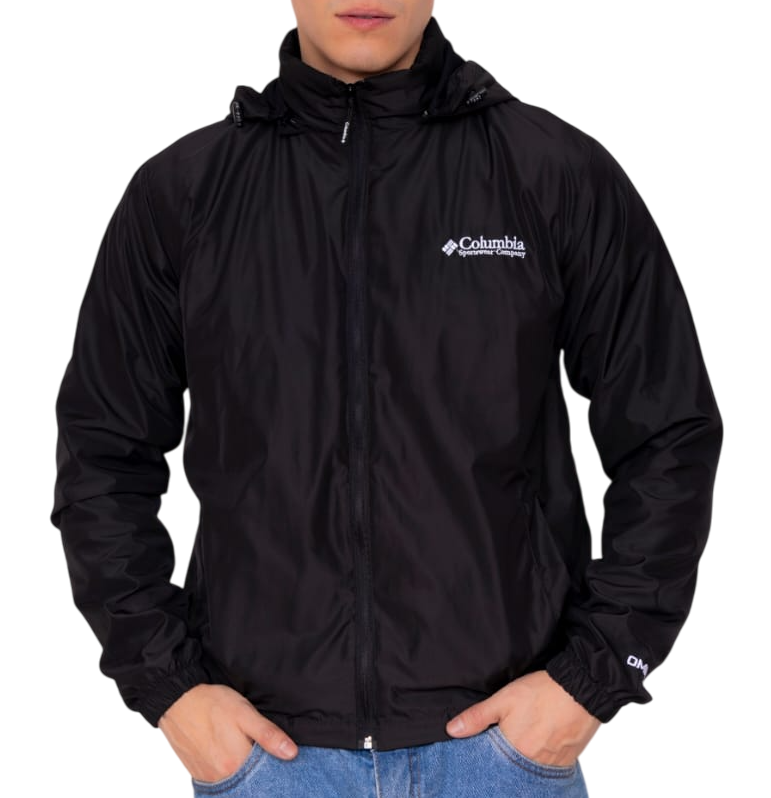 Cortaviento COL Hombre con Capucha Impermeable
