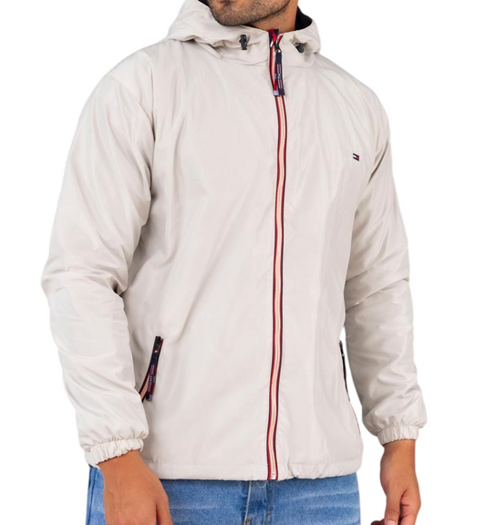 Casaca TH Hombre con Capucha Impermeable