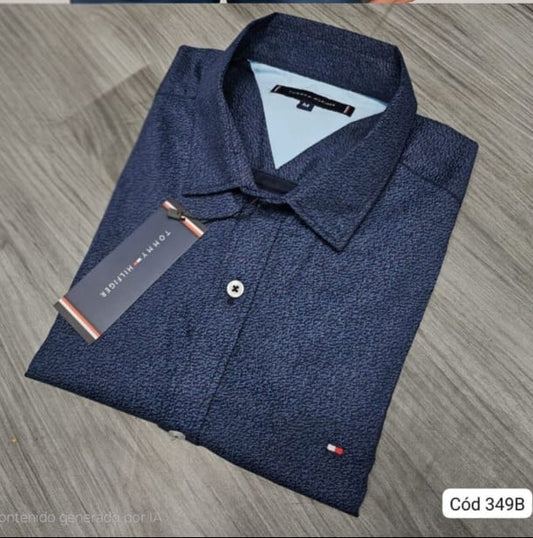 Camisa TH Hombre Manga Corta