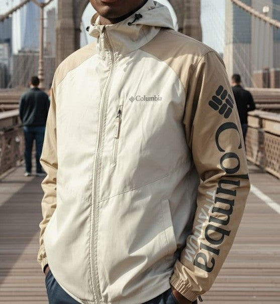Cortaviento COL Hombre Impermeable con Capucha