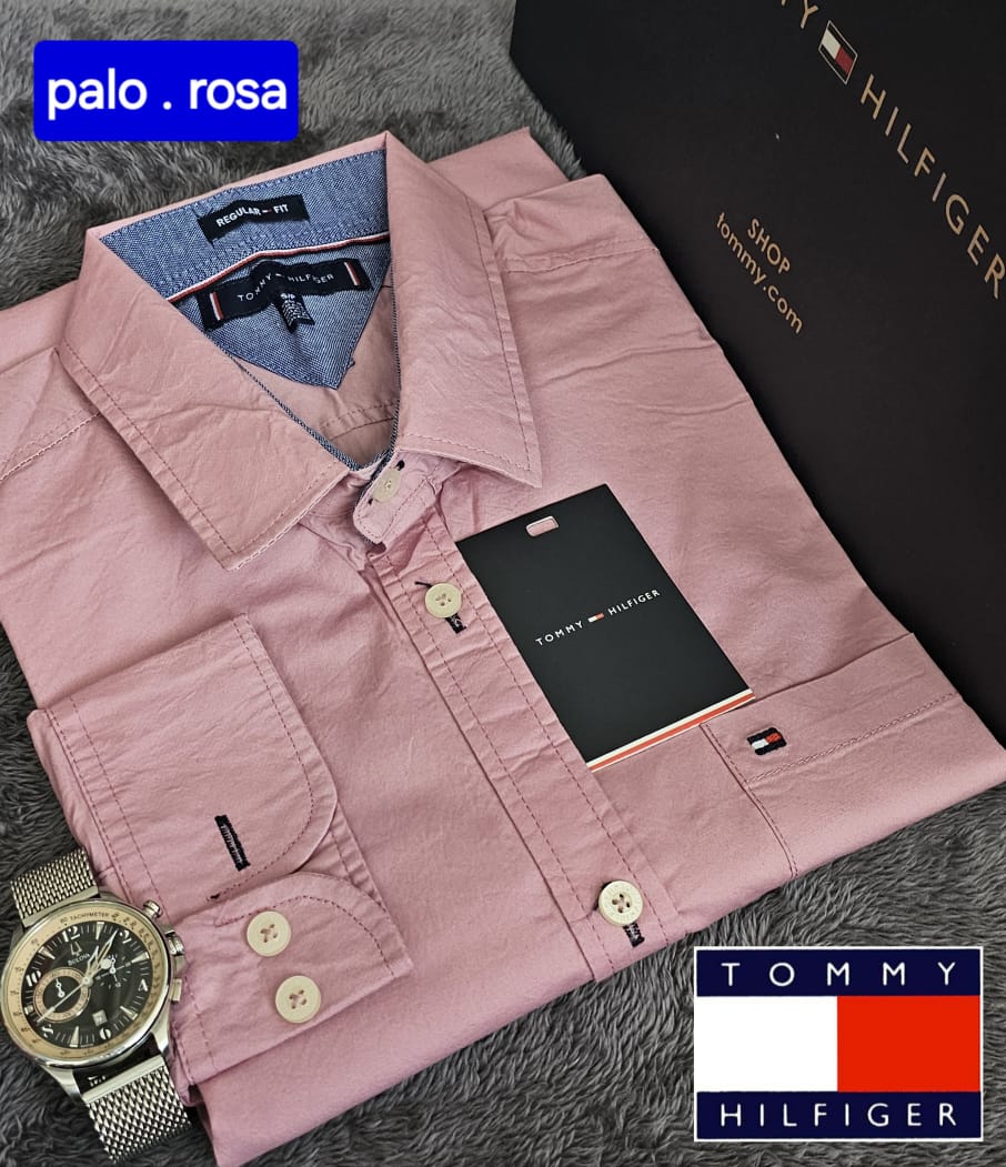 Camisa TH Hombre Manga Larga