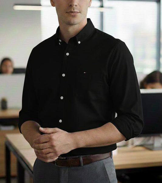Camisa TH Hombre Manga Larga