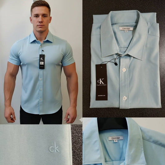 Camisa CK Hombre Manga Corta