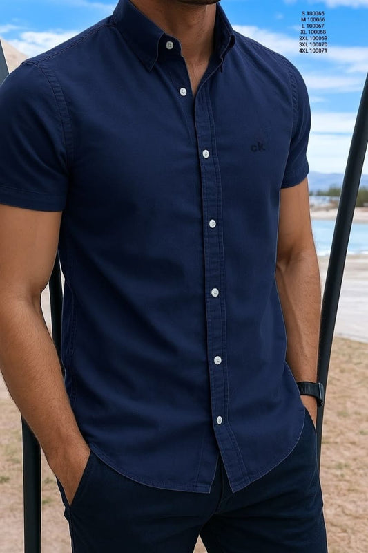 Camisa CK Hombre Manga Corta