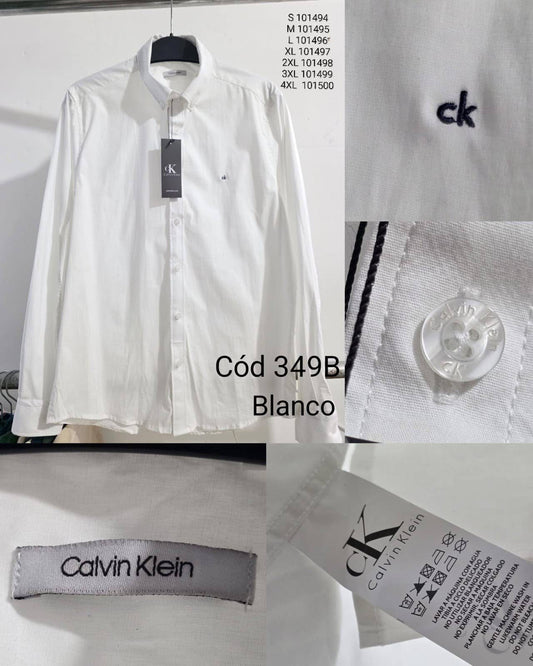Camisa CK Hombre Manga Larga