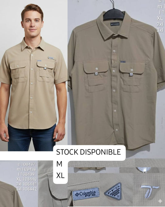 Camisa COL Hombre Manga Corta