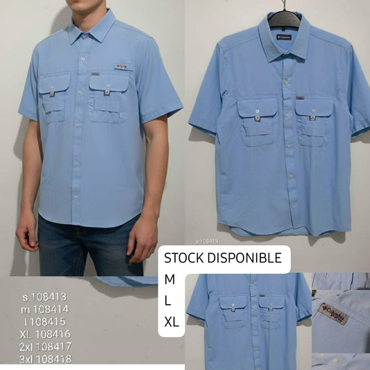 Camisa COL Hombre Manga Corta