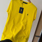 Polo RL Hombre Cuello Redondo Amarillo