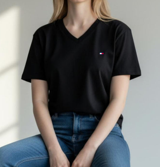 Polo TH Mujer Cuello V