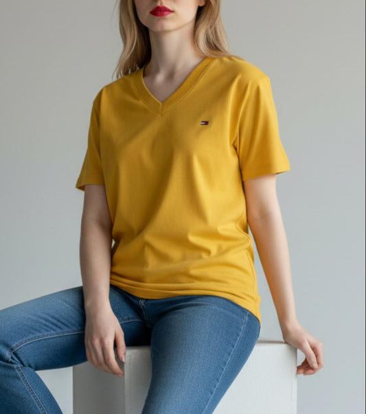 Polo TH Mujer Cuello V