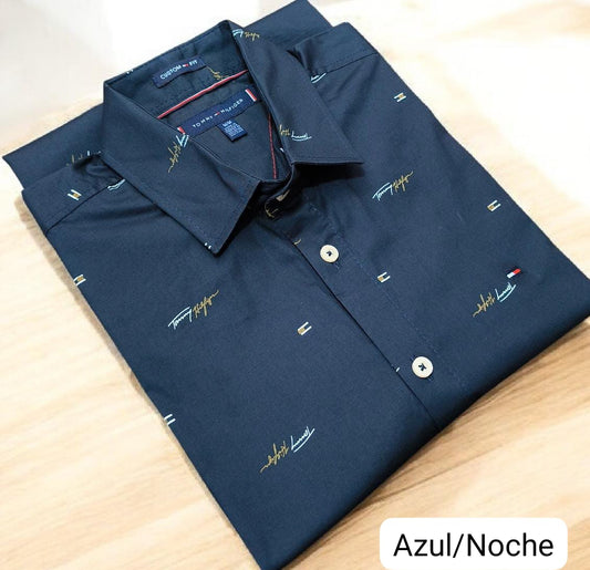 Camisa TH Hombre Manga Corta