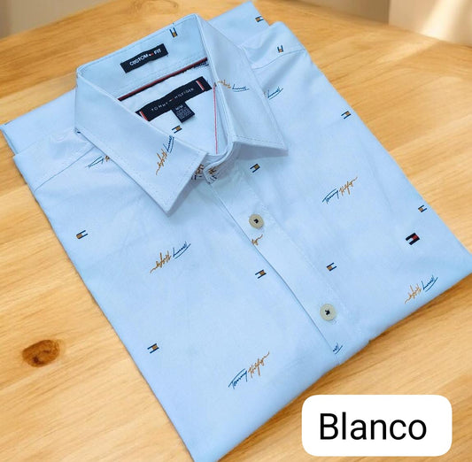 Camisa TH Hombre Manga Corta