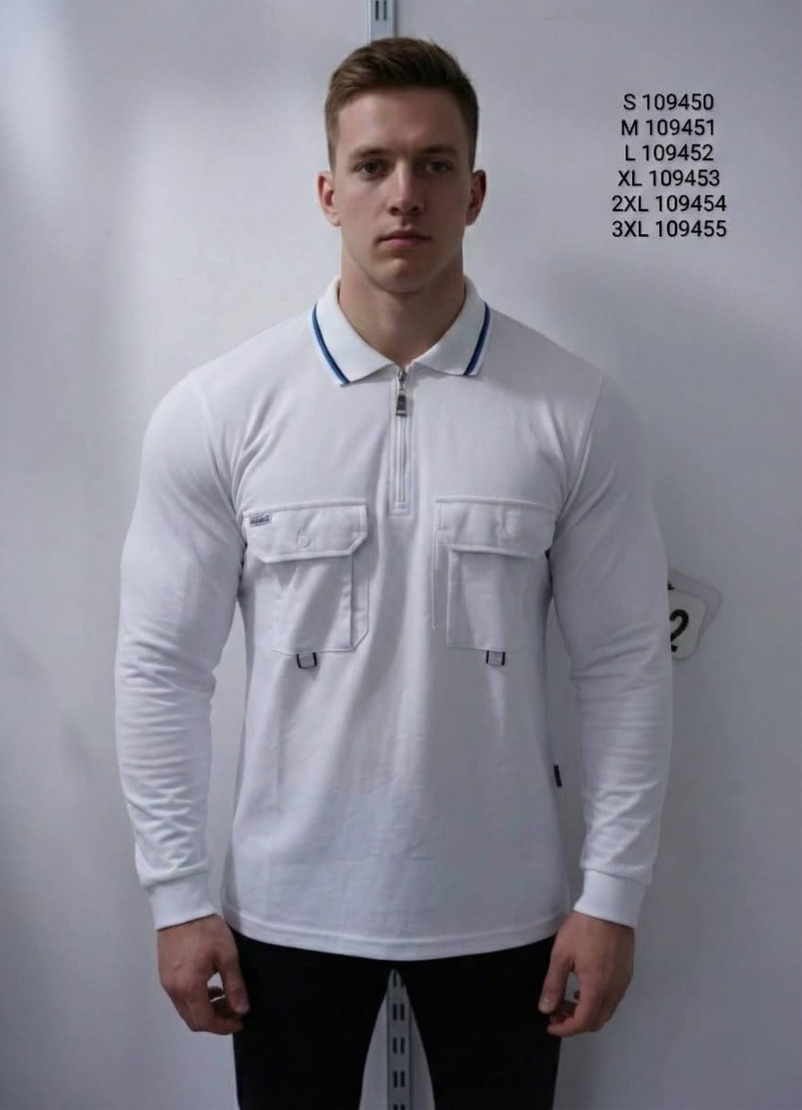 Camisero COL Hombre Manga Larga
