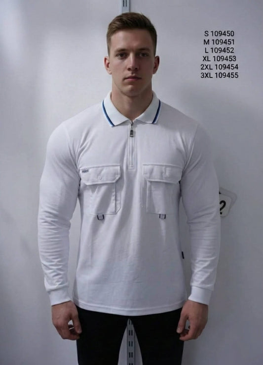 Camisero COL Hombre Manga Larga