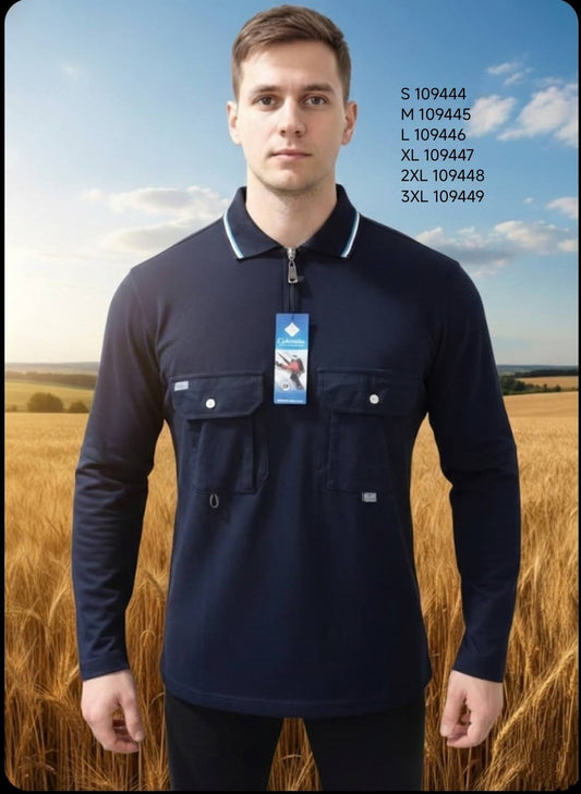 Camisero COL Hombre Manga Larga