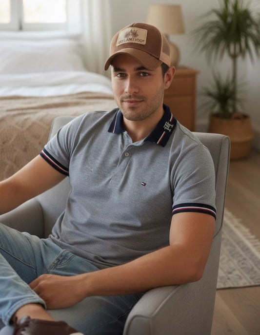 Camisero TH Hombre Algodón Piqué