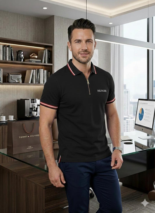 Camisero TH Hombre Algodón Piqué