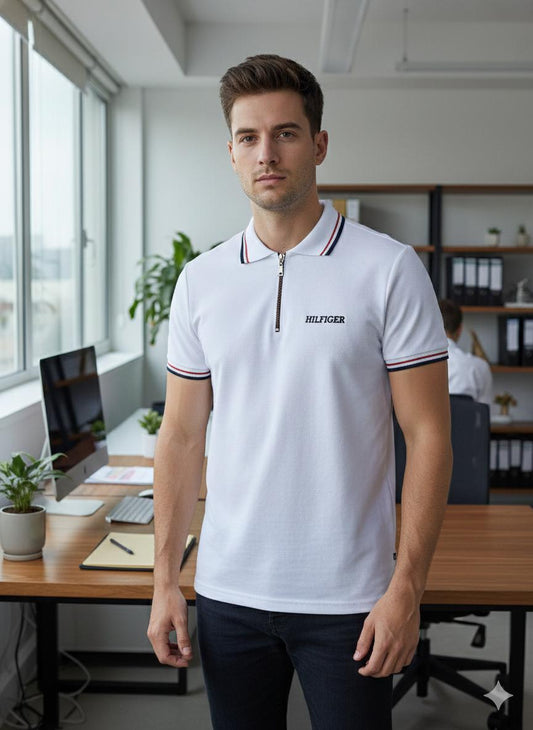 Camisero TH Hombre Algodón Piqué