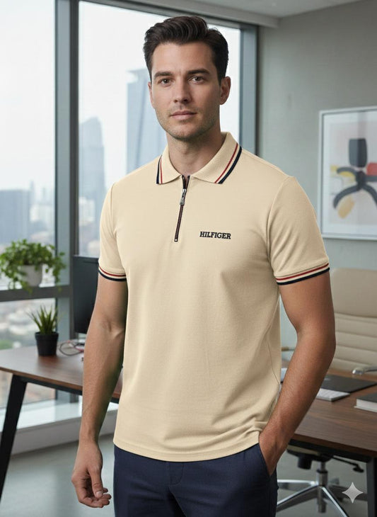 Camisero TH Hombre Algodón Piqué