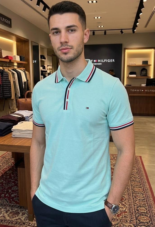 Camisero TH Hombre Algodón Piqué
