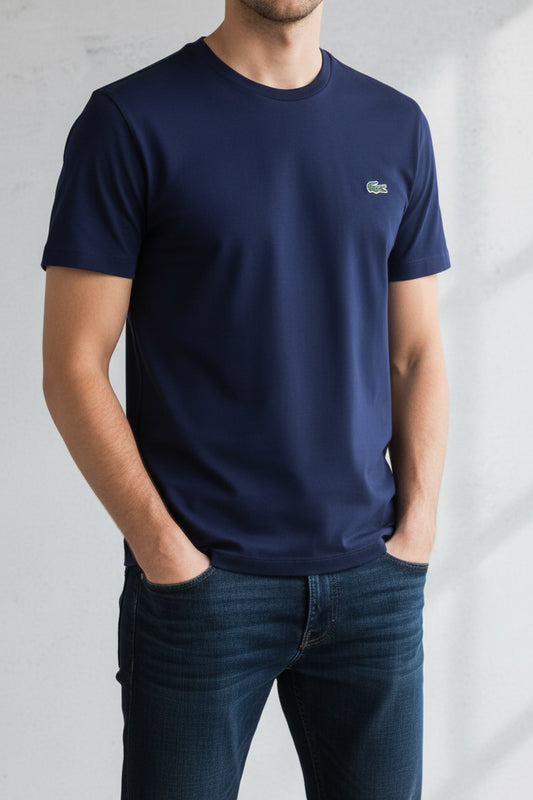 Polo LCST Hombre Cuello Redondo Manga Corta