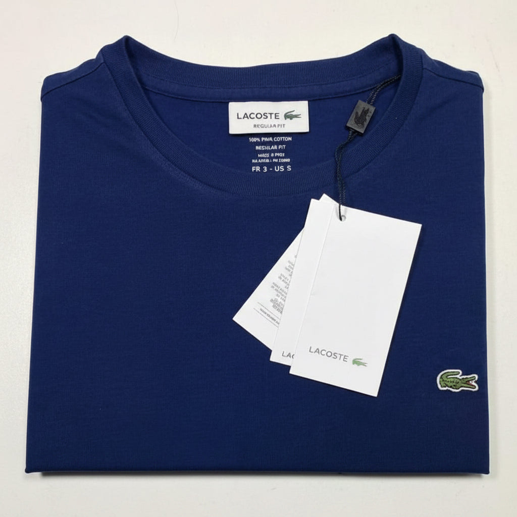 Polo LCST Hombre Cuello Redondo Manga Corta