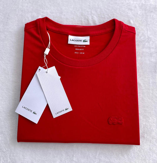 Polo LCST Hombre Cuello Redondo Manga Corta