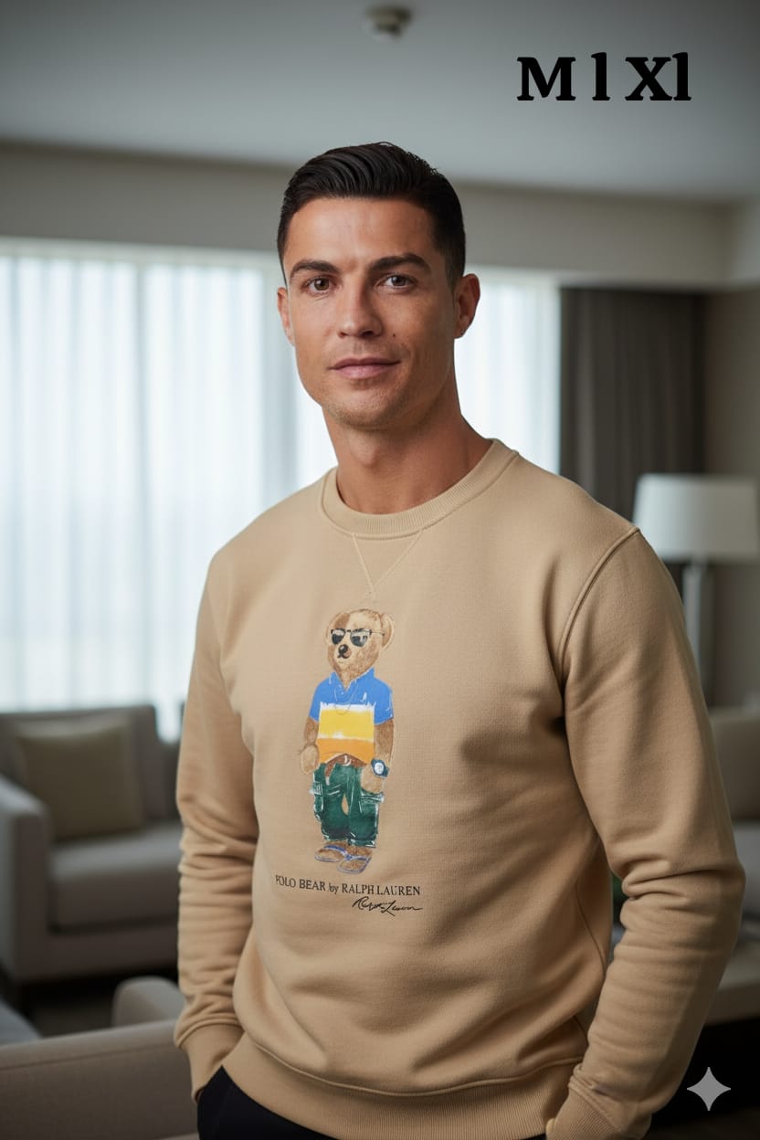 Polera RL Hombre Oso