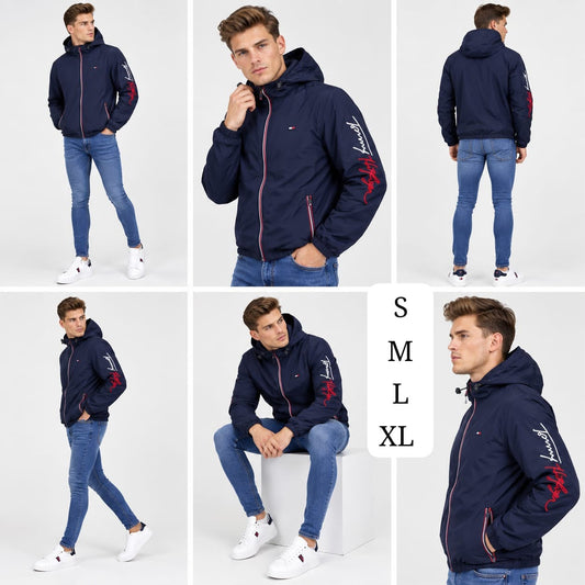Cortaviento TH Hombre con Capucha