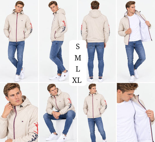 Cortaviento TH Hombre con Capucha