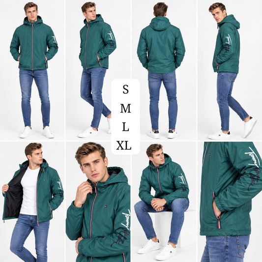 Cortaviento TH Hombre con Capucha