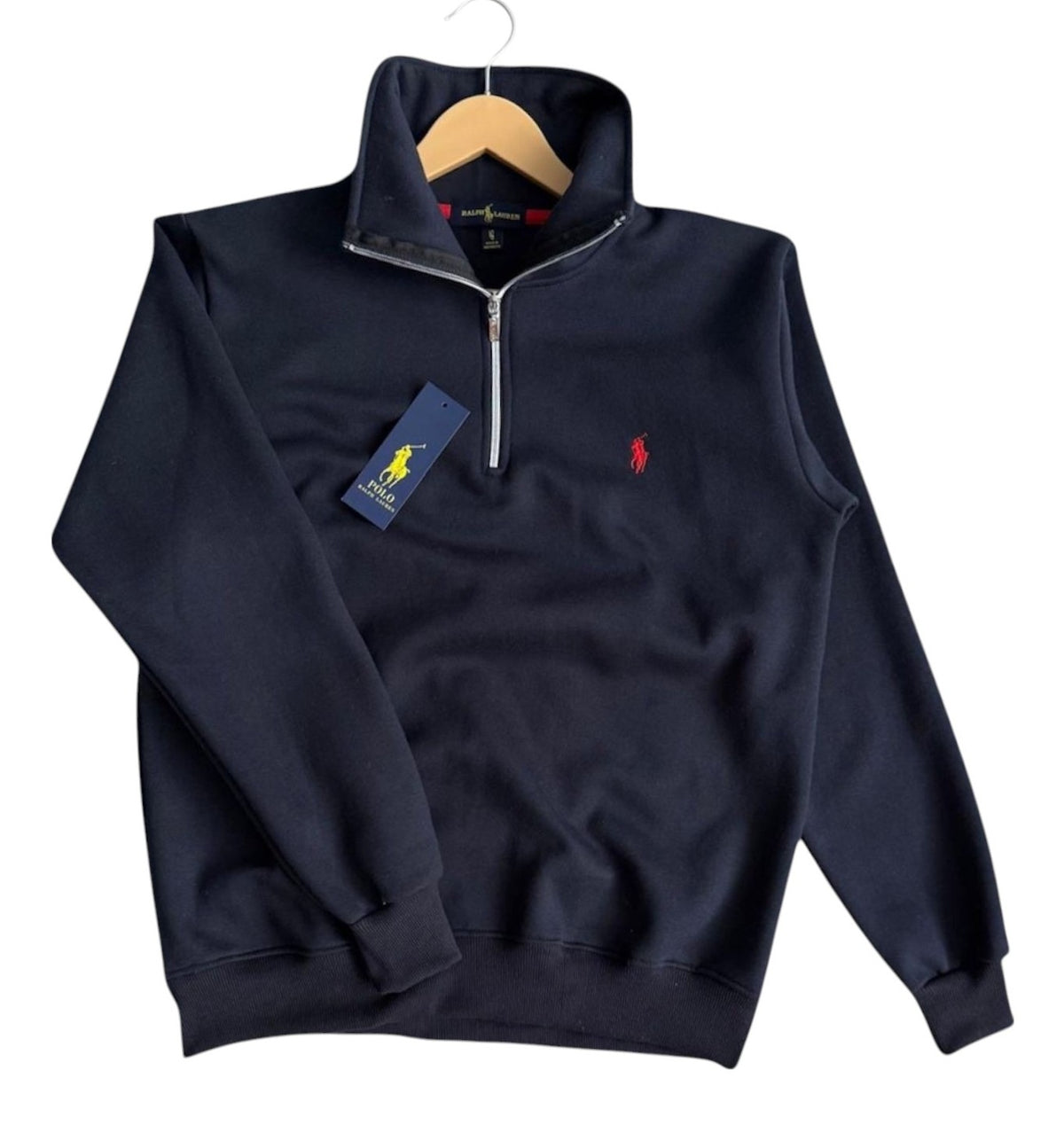 Polera RL Hombre Medio Cierre