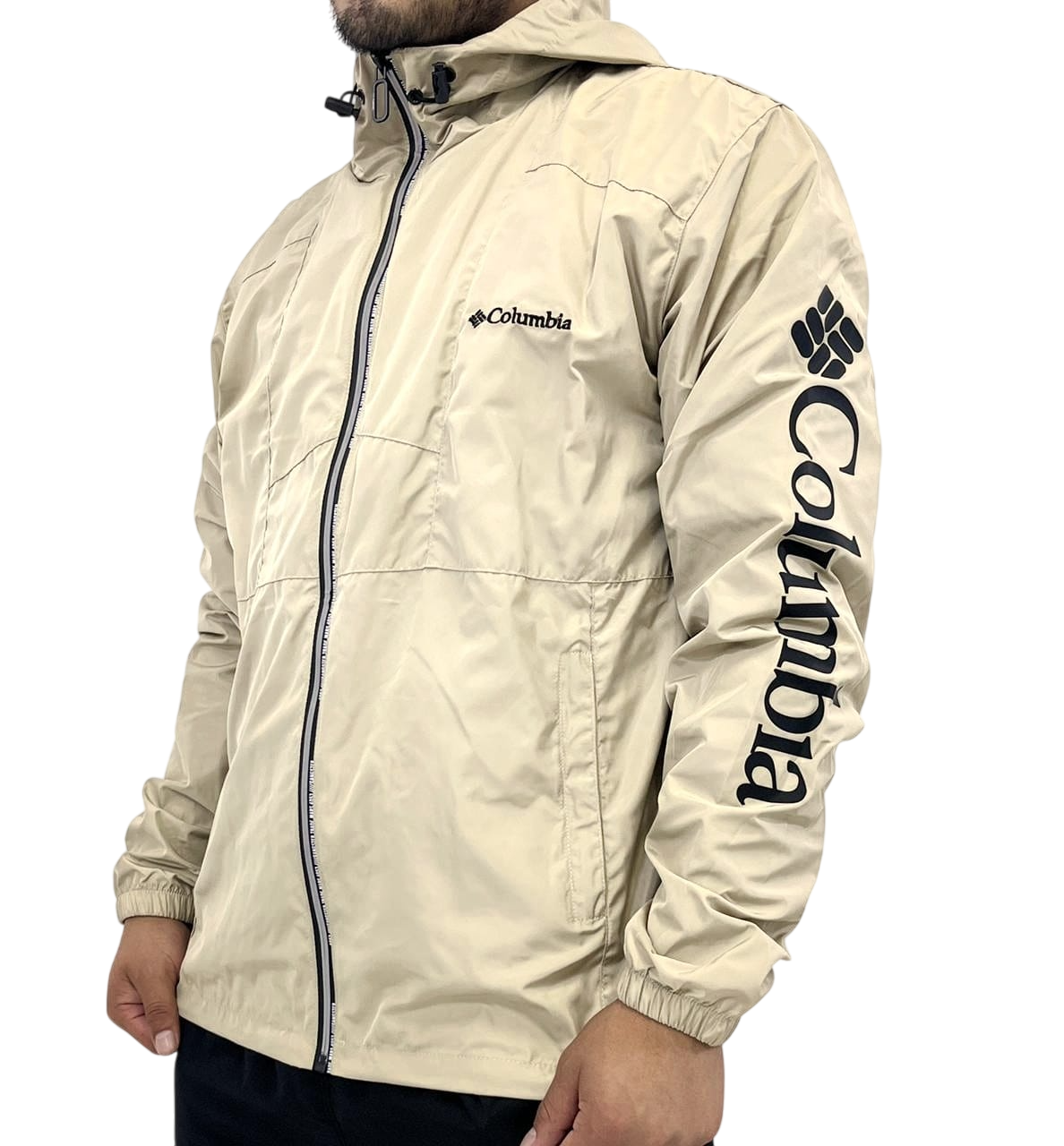 Cortaviento COL Hombre Impermeable con Capucha