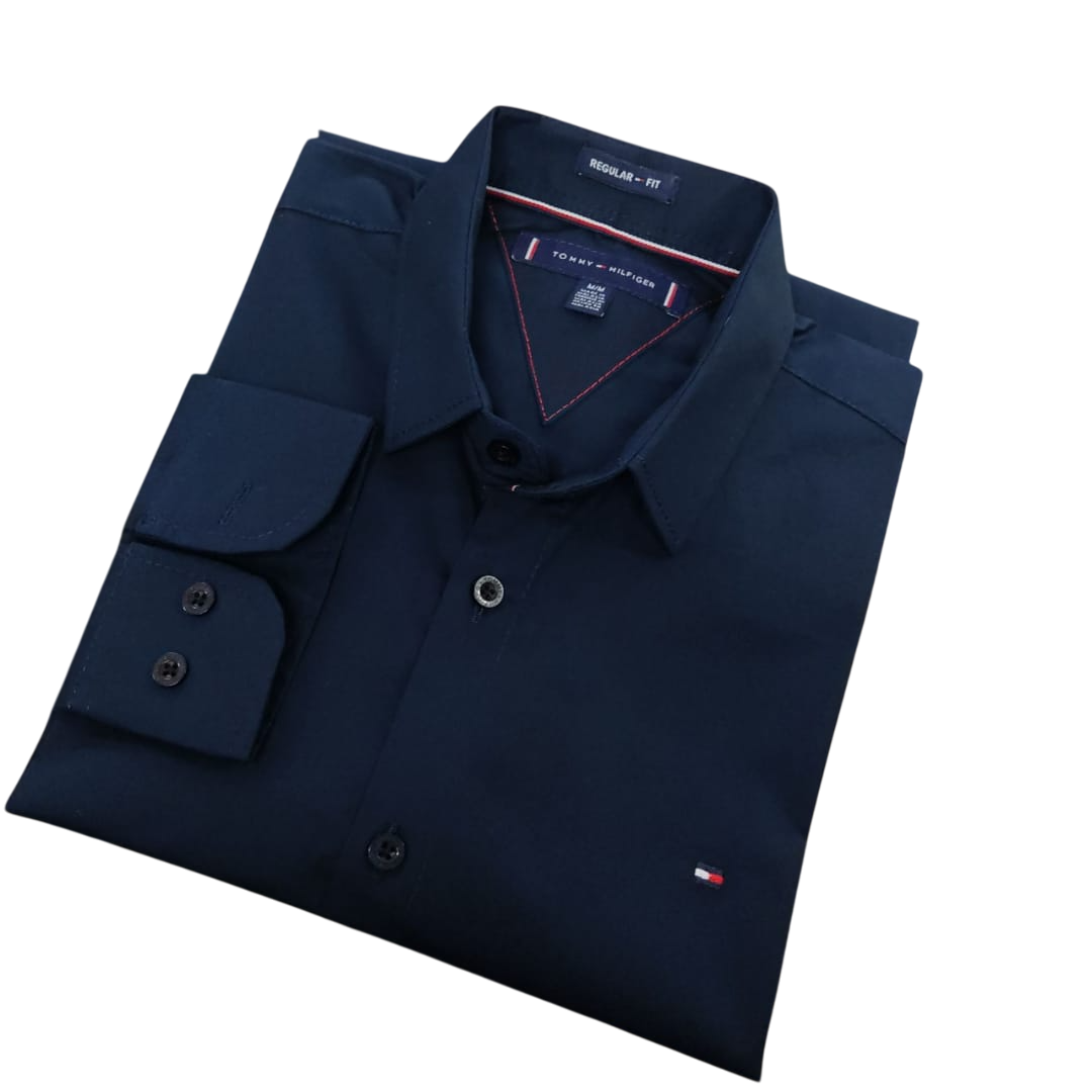 Camisa TH Hombre Manga Larga