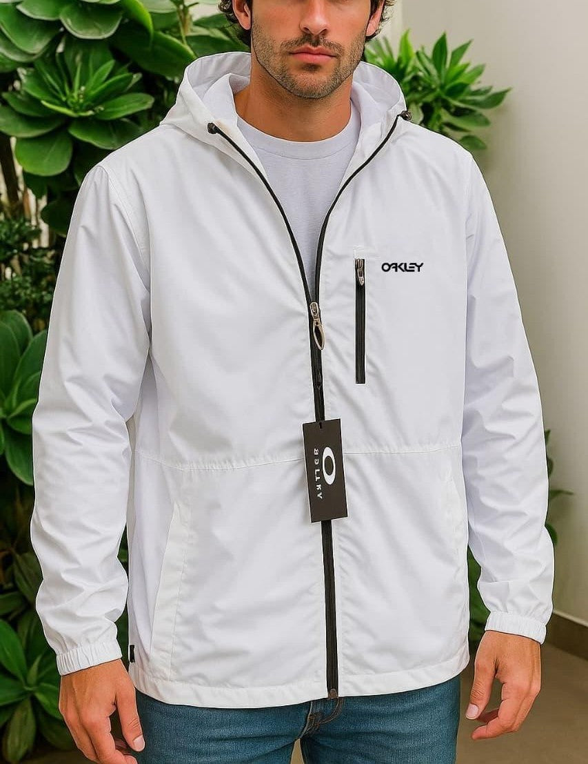 Cortaviento OAK Hombre con Capucha Impermeable