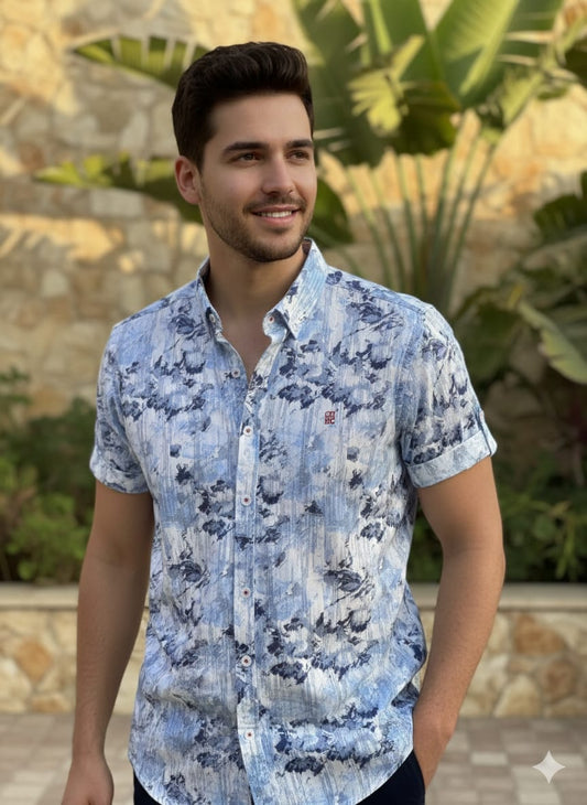 Camisa CH Hombre Manga Corta